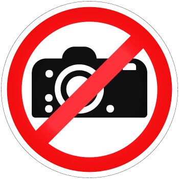 prohibido fotos