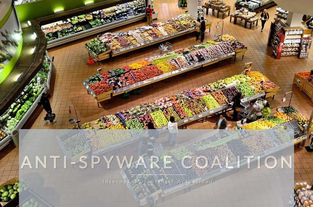 supermarket, stalls, coolers